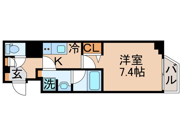 CREVISTA梅島の物件間取画像